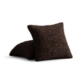 Microfibra - 2 Fundas Cojines Dark Chocolate