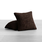 Microfibra - 2 Fundas Cojines Dark Chocolate