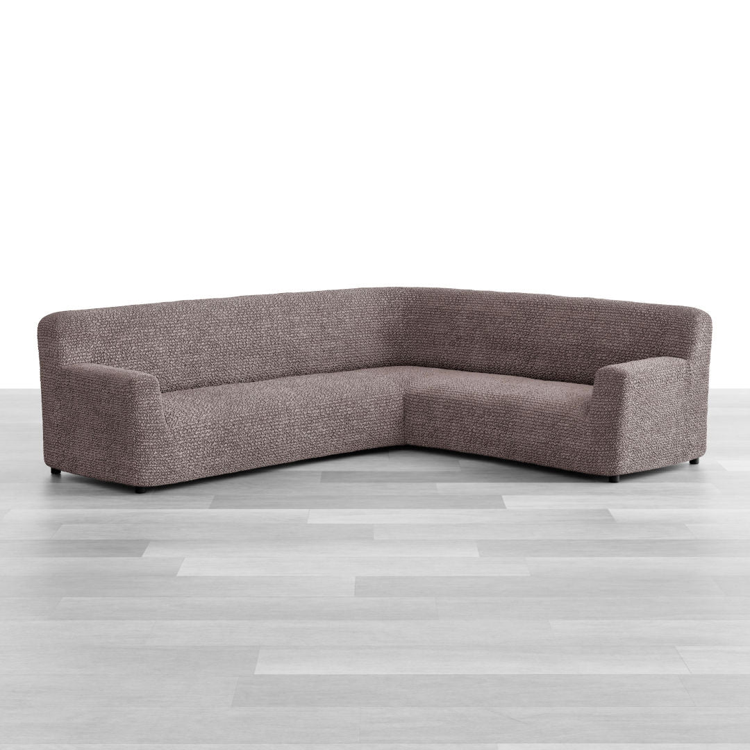 Microfibra - Funda Sofa Esquinero Capuccino