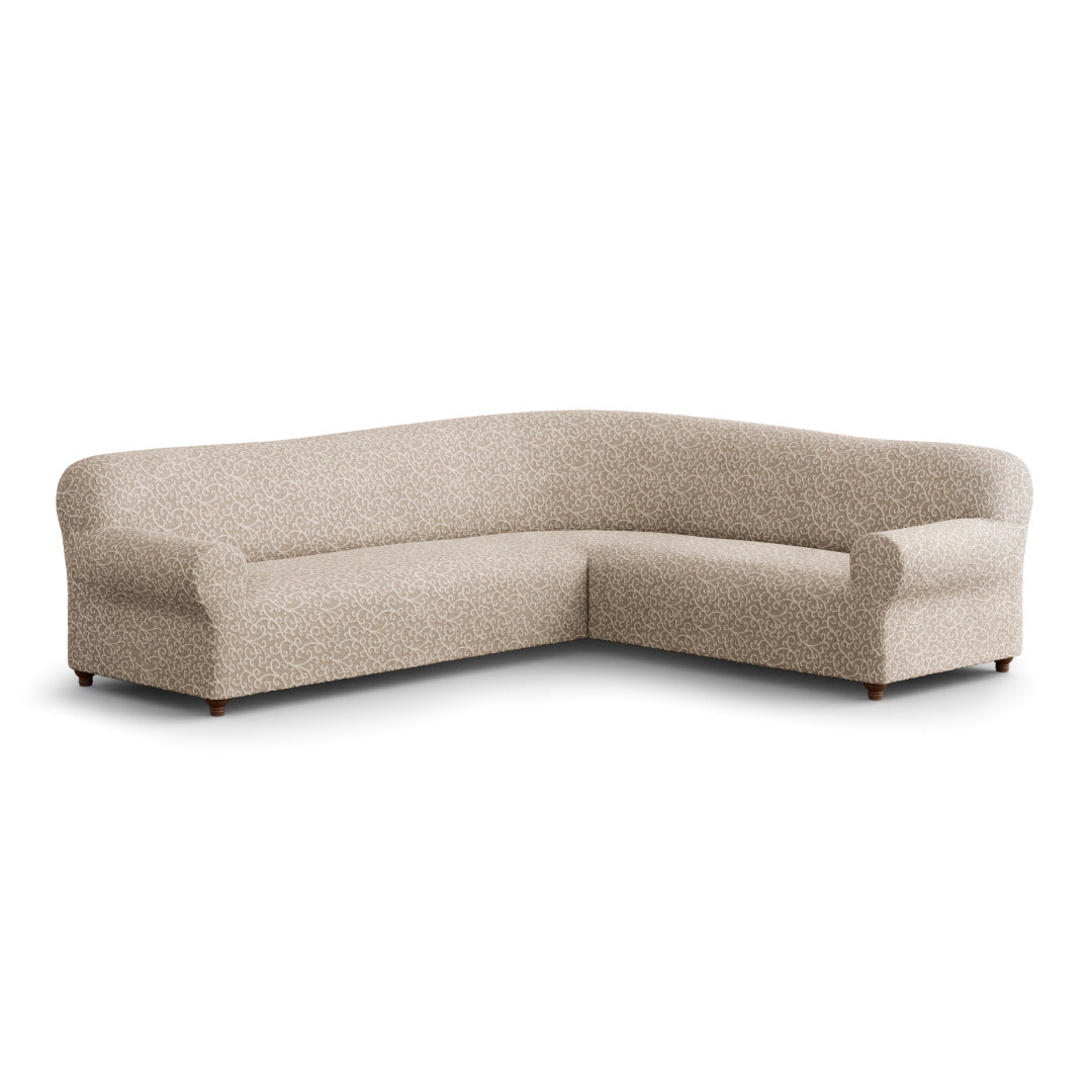 Jacquard 3D - Funda Sofa Esquinero Arabesco