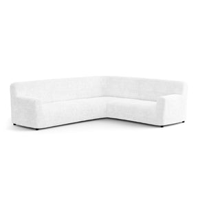 Microfibra - Funda Sofa Esquinero White