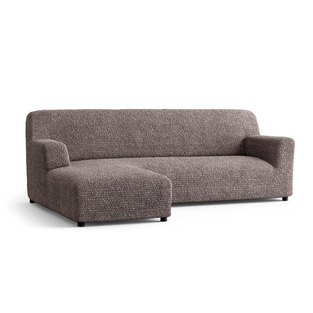 Microfibra - Funda Sofa L Izquierdo Capuccino