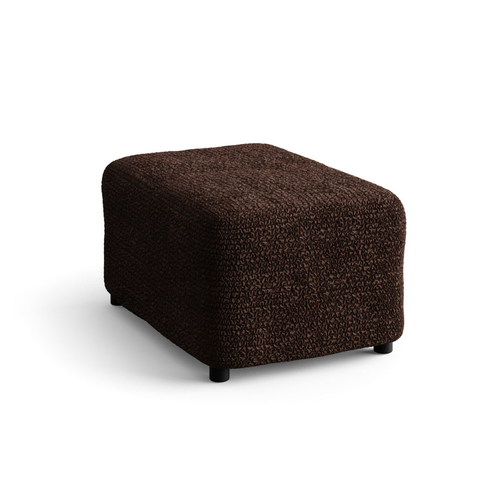Microfibra - Funda Ottomana Dark Chocolate