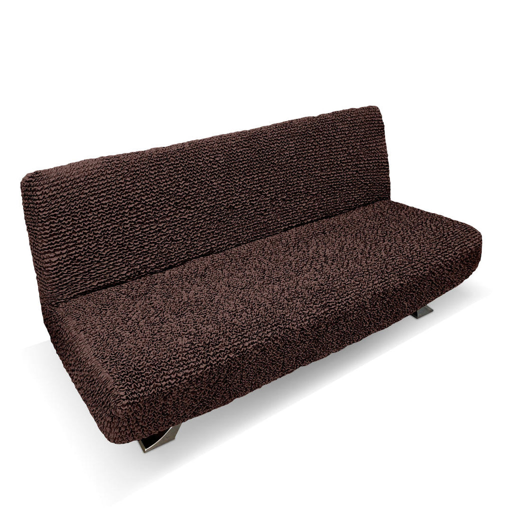 Microfibra - Funda Futon Dark Chocolate