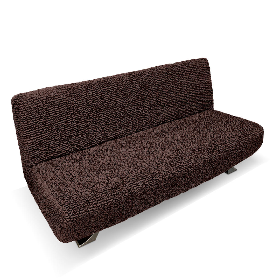 Microfibra - Funda Futon Dark Chocolate