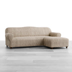Jacquard 3D - Funda Sofa L Derecho Beige Vento
