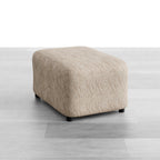 Jacquard 3D - Funda Ottomana Beige Vento