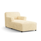 Microfibra - Funda Chaise Lounge Vanilla