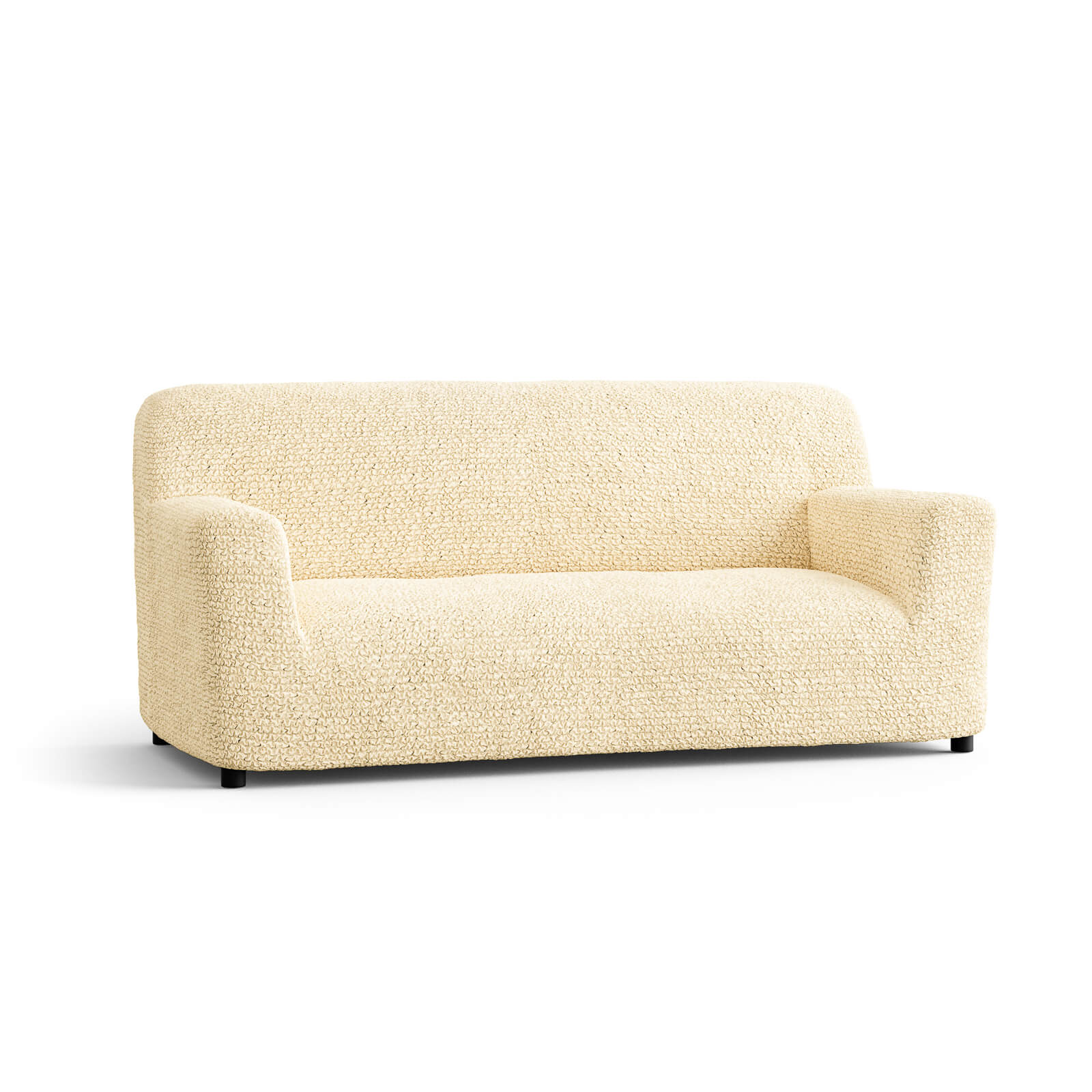 Microfibra - Funda Sofa 3 cuerpos Vanilla