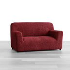 Microfibra - Funda Sofa 2 cuerpos Bordeaux