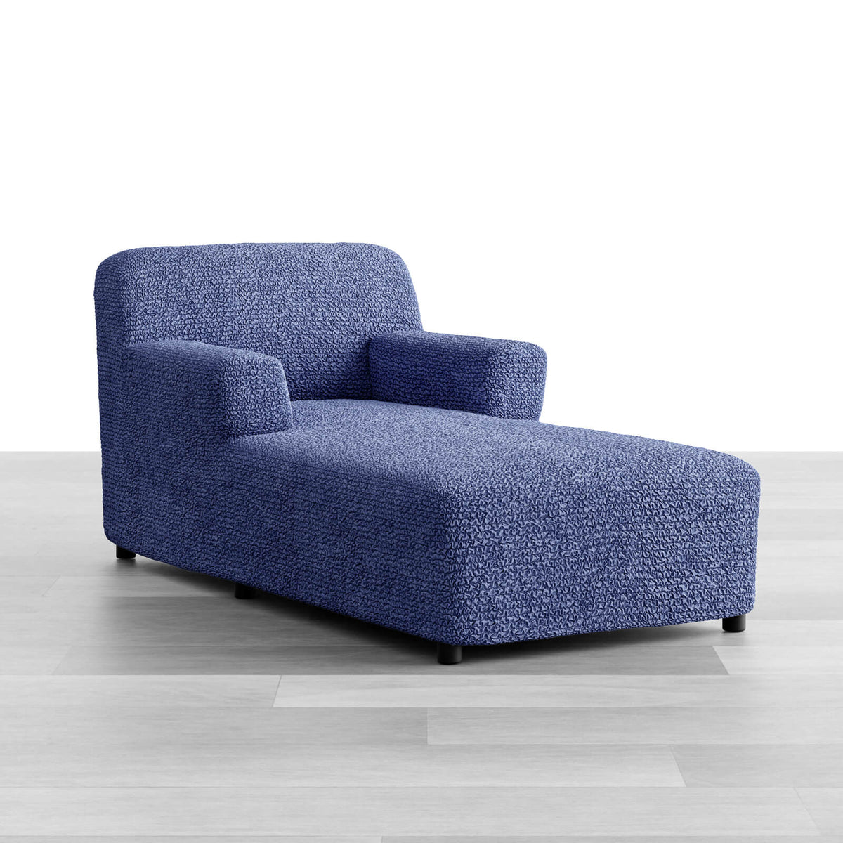 Microfibra - Funda Chaise Lounge Blue