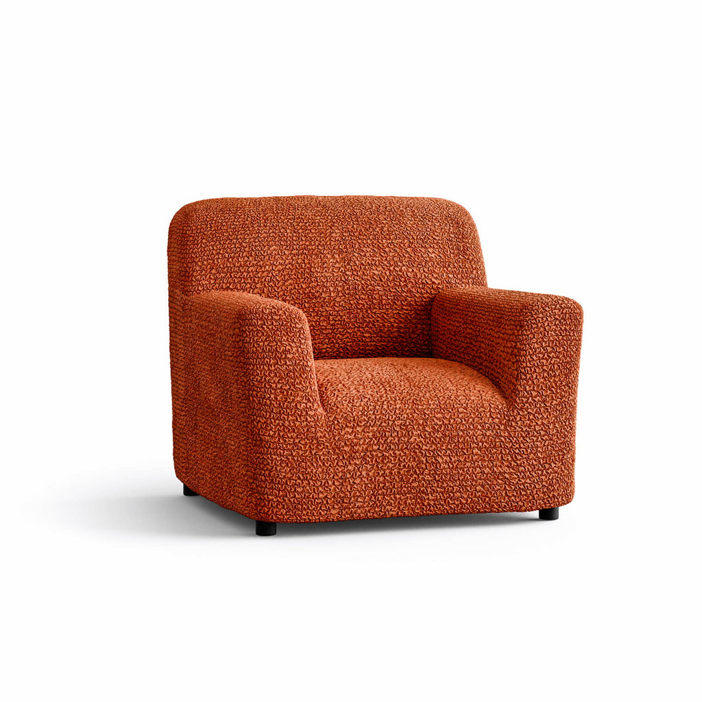 Microfibra - Funda Sillon Terracota