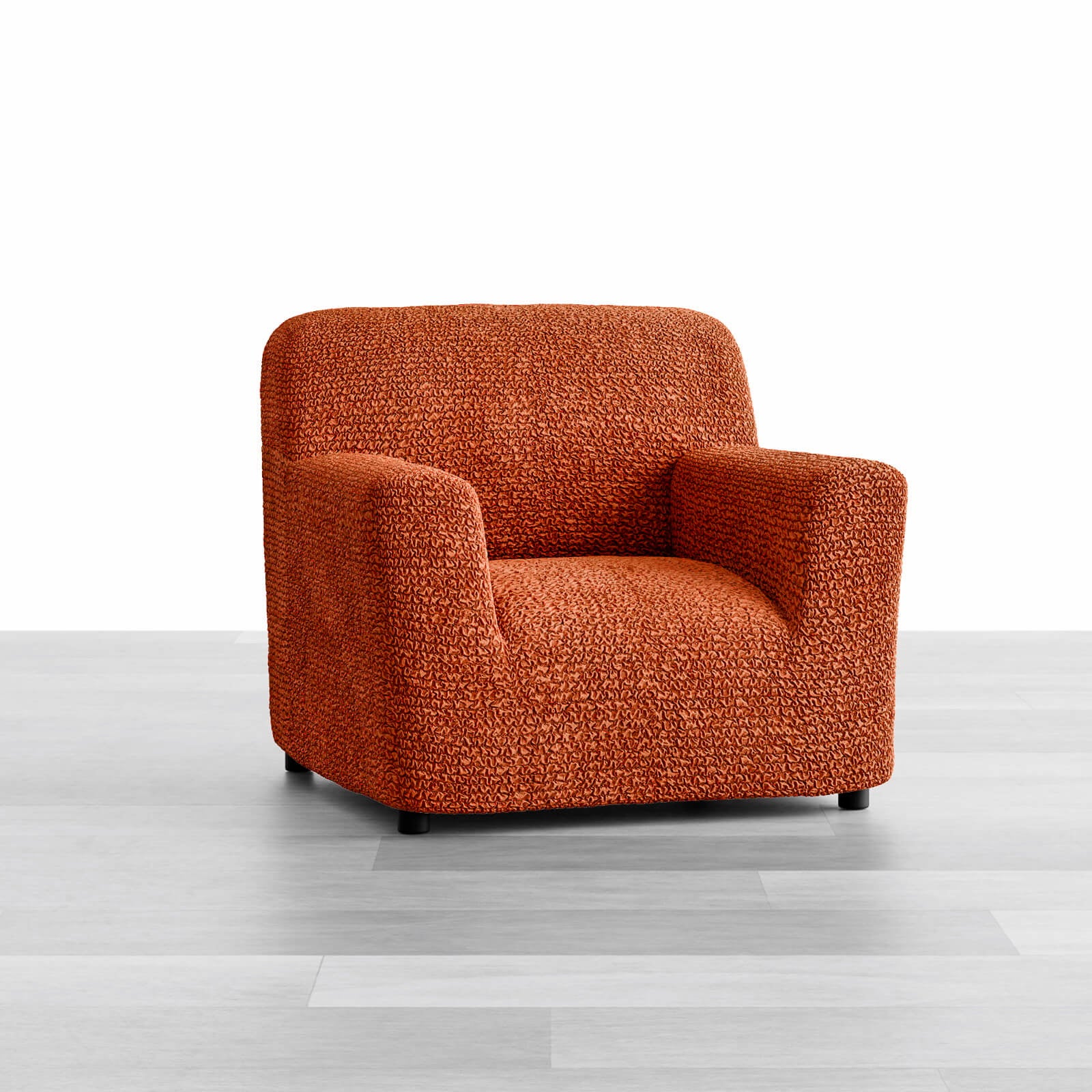 Microfibra - Funda Sillon Terracota