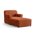 Microfibra - Funda Chaise Lounge Terracota