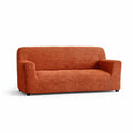 Microfibra - Funda Sofa 3 cuerpos Terracota