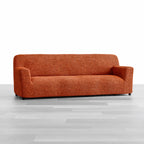 Microfibra - Funda Sofa 4 cuerpos Terracota