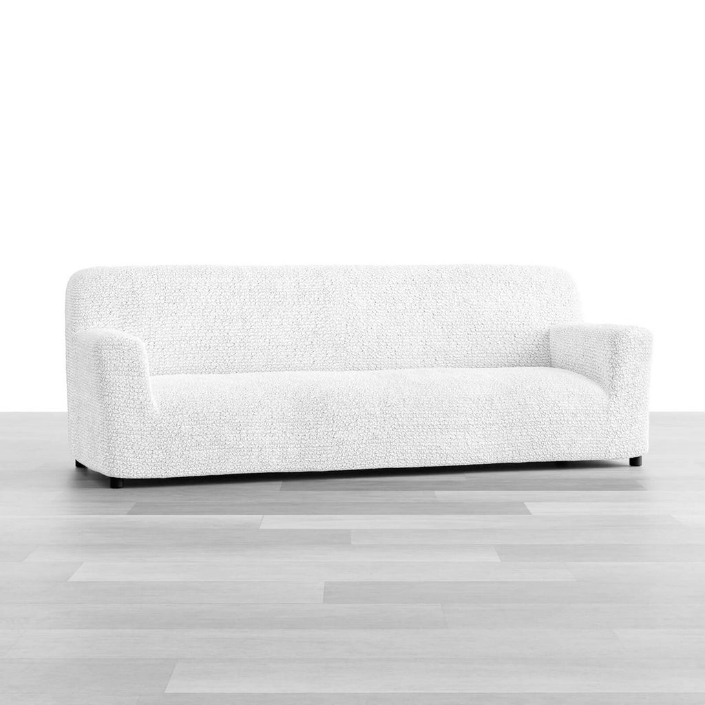 Microfibra - Funda Sofa 4 cuerpos White