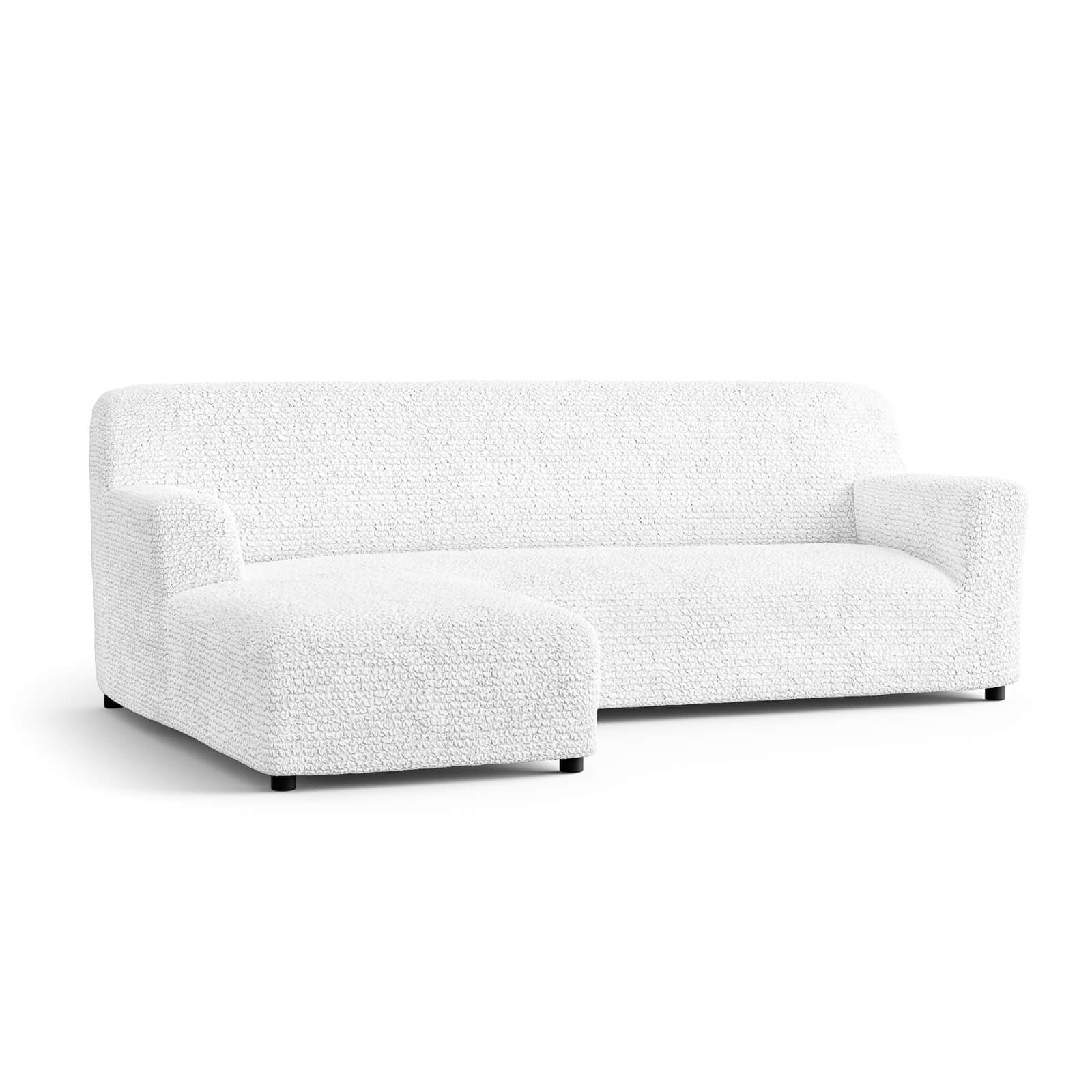Microfibra - Funda Sofa L Izquierdo White
