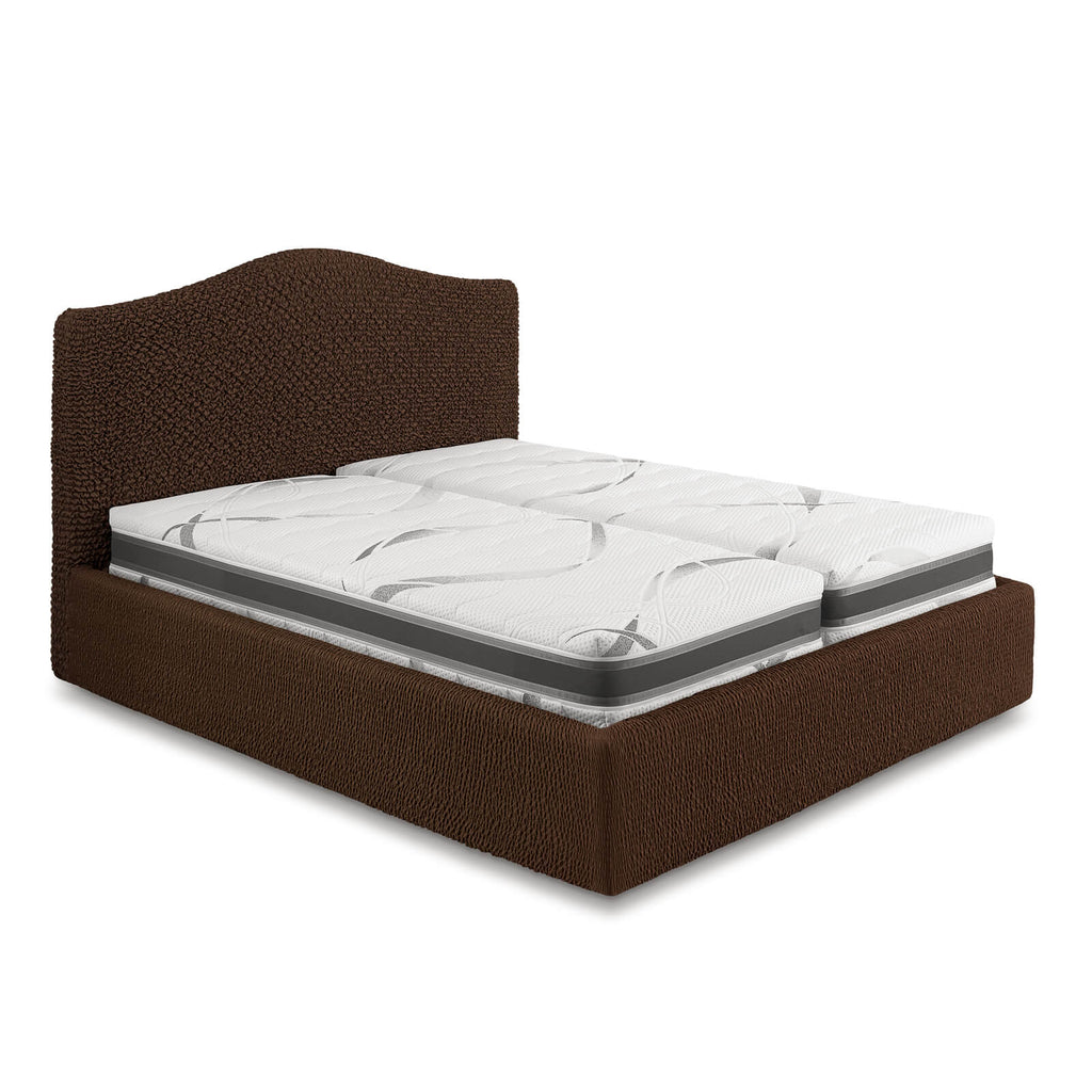 Microfibra - Funda Cama 2 Plazas Dark Chocolate