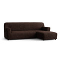 Microfibra - Funda Sofa L Derecho Dark Chocolate