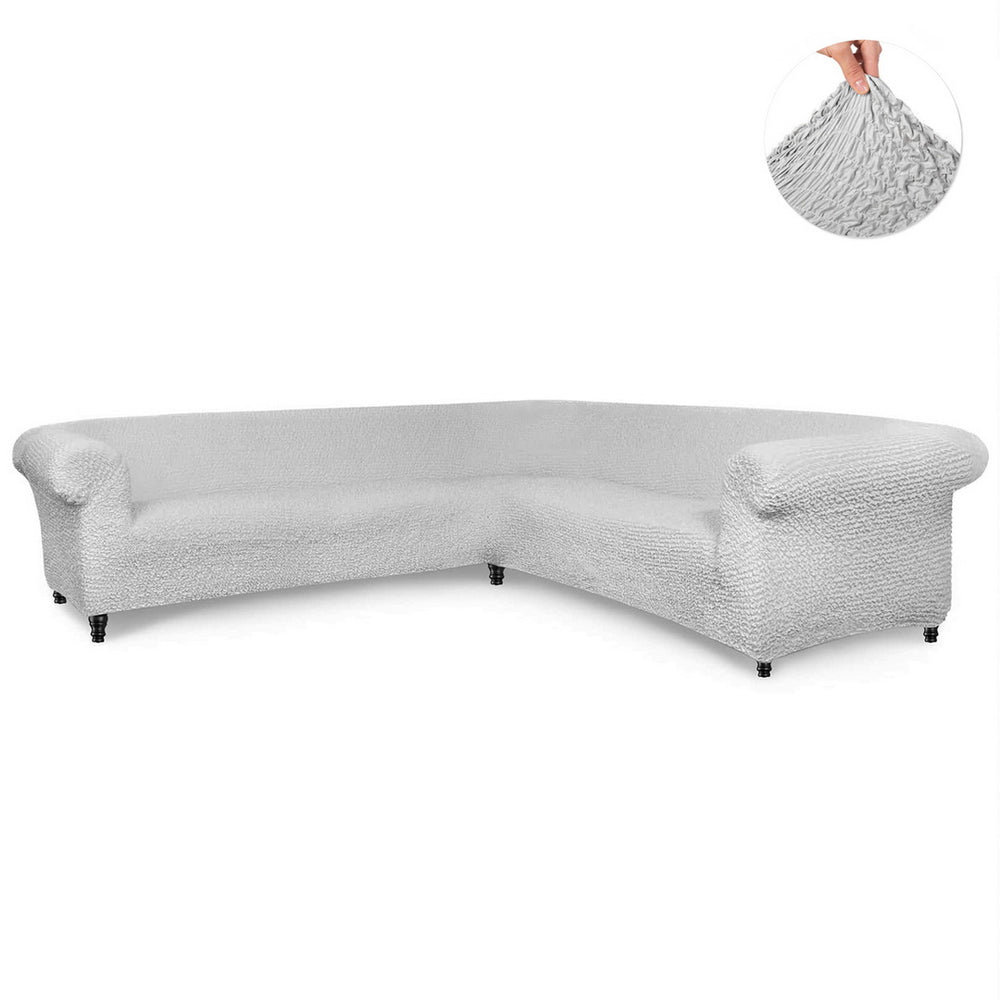 Microfibra - Funda Sofa Esquinero Pearl