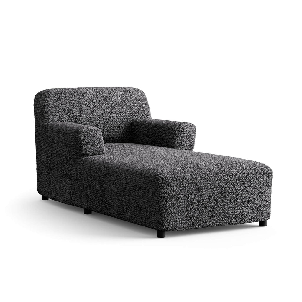 Microfibra - Funda Chaise Lounge Charcoal