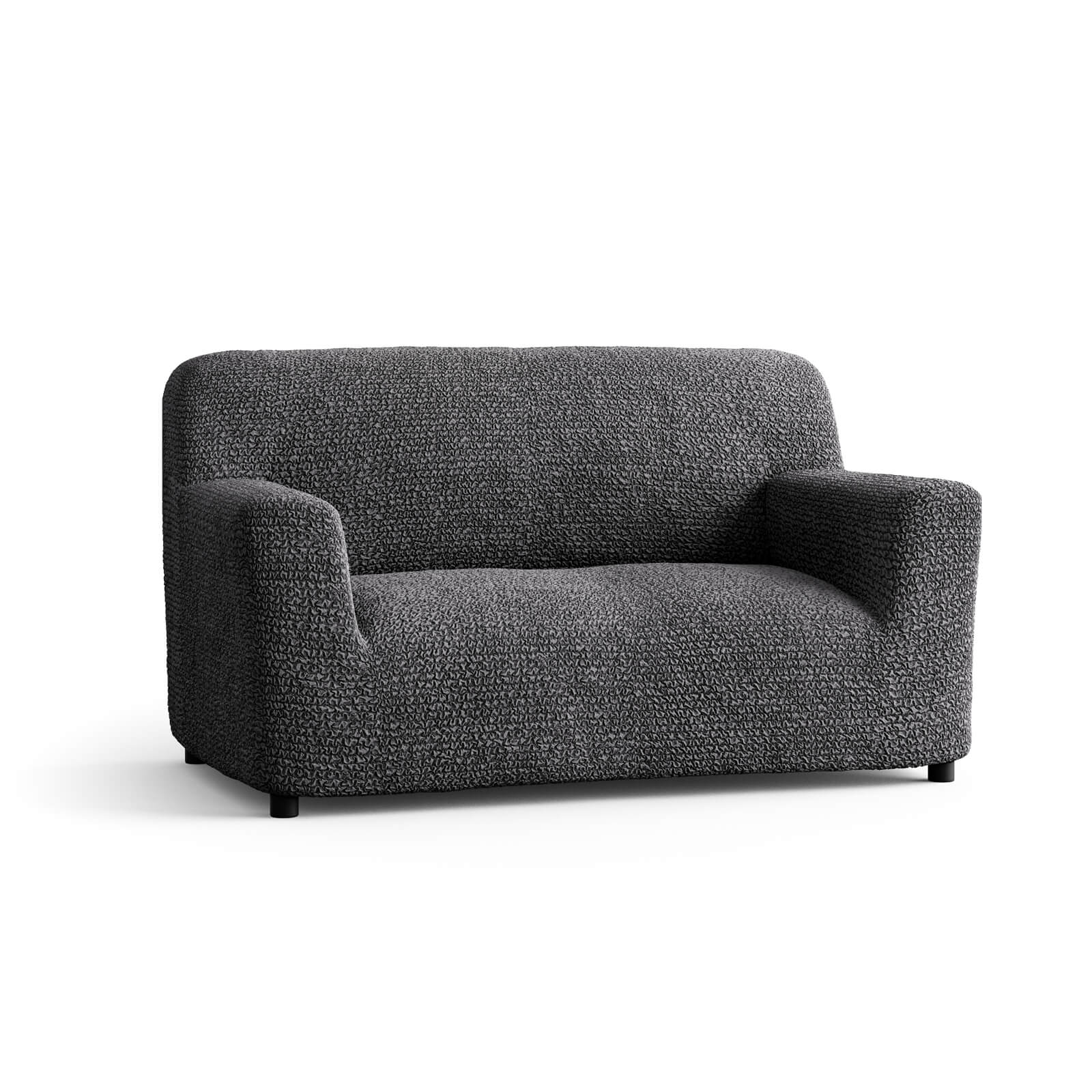 Microfibra - Funda Sofa 2 cuerpos Charcoal
