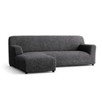 Microfibra - Funda Sofa L Izquierdo Charcoal