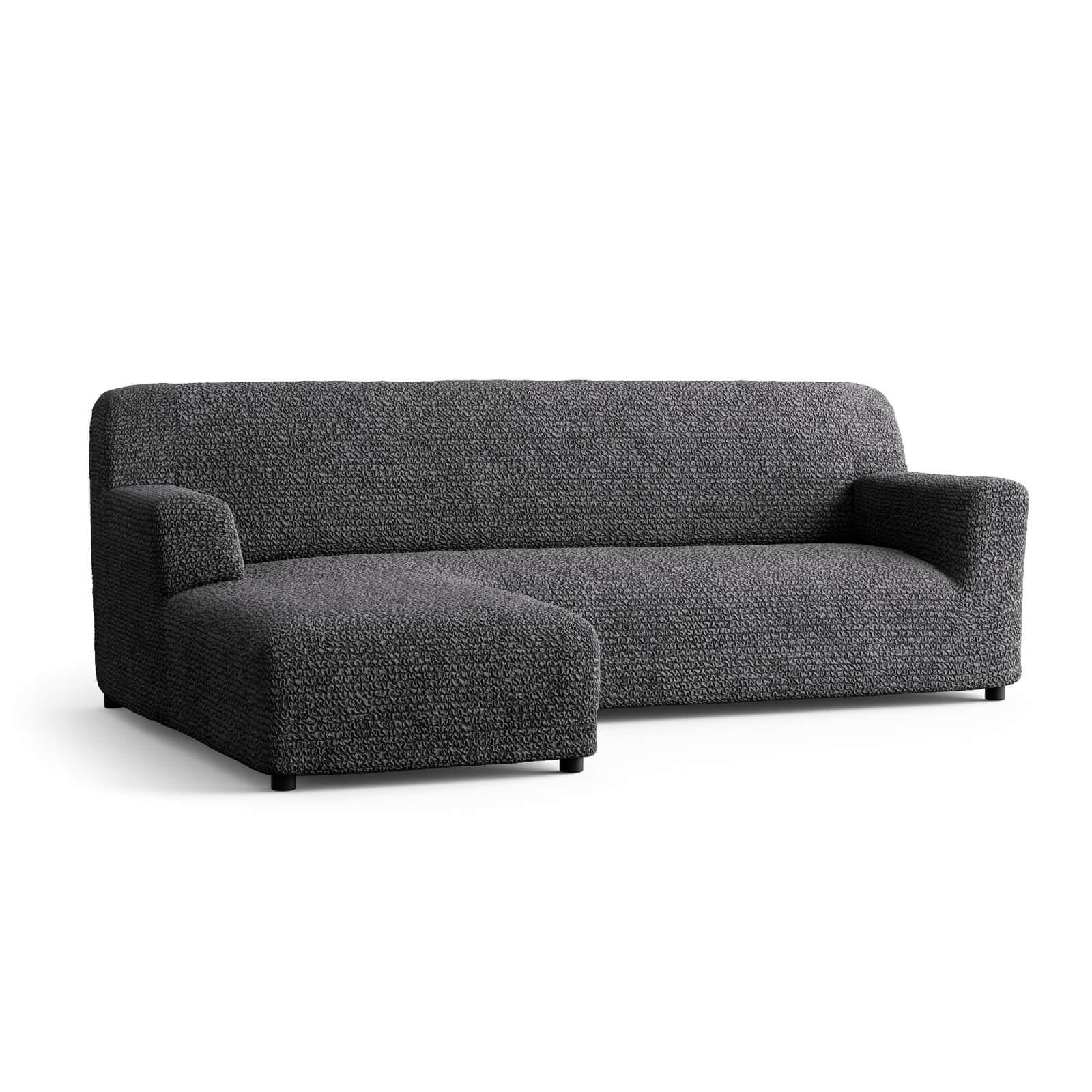 Microfibra - Funda Sofa L Izquierdo Charcoal