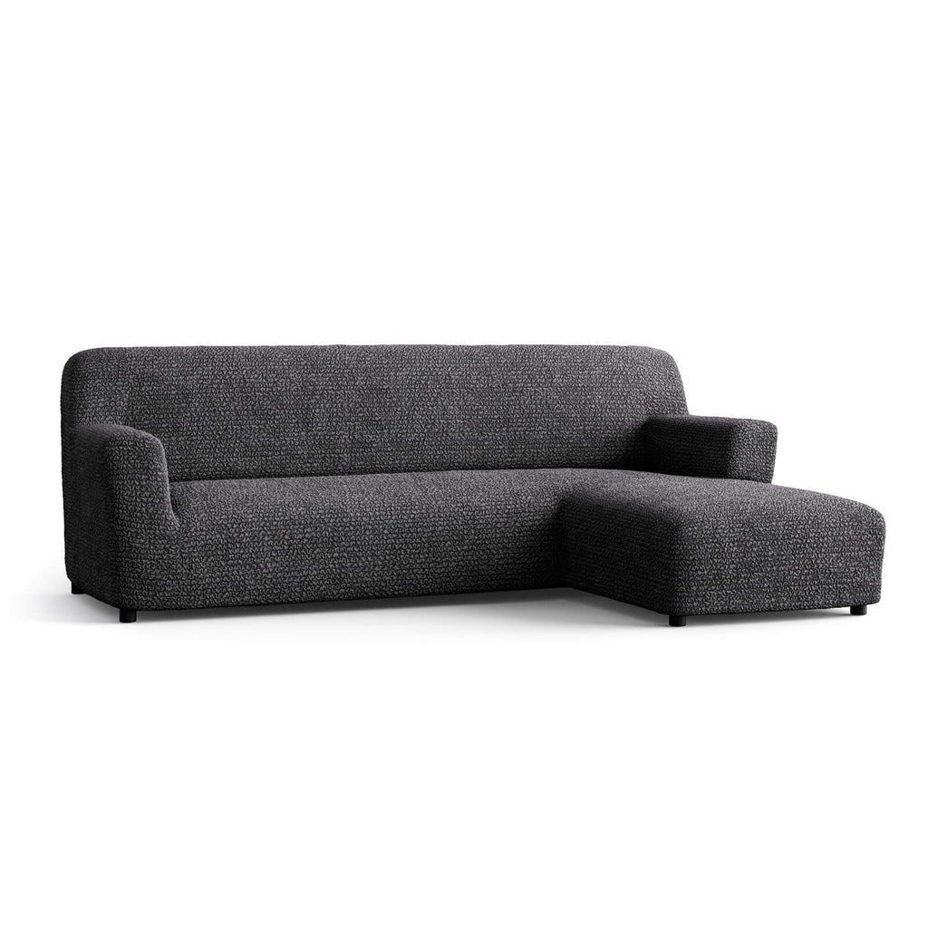Microfibra - Funda Sofa L Derecho Charcoal