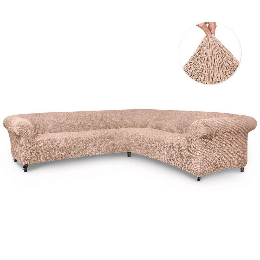 Microfibra - Funda Sofa Esquinero Turtledove