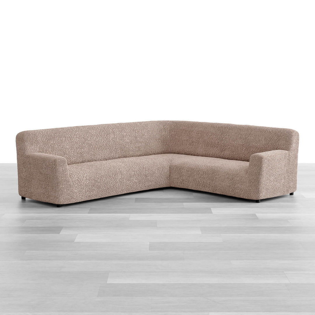 Microfibra - Funda Sofa Esquinero Turtledove