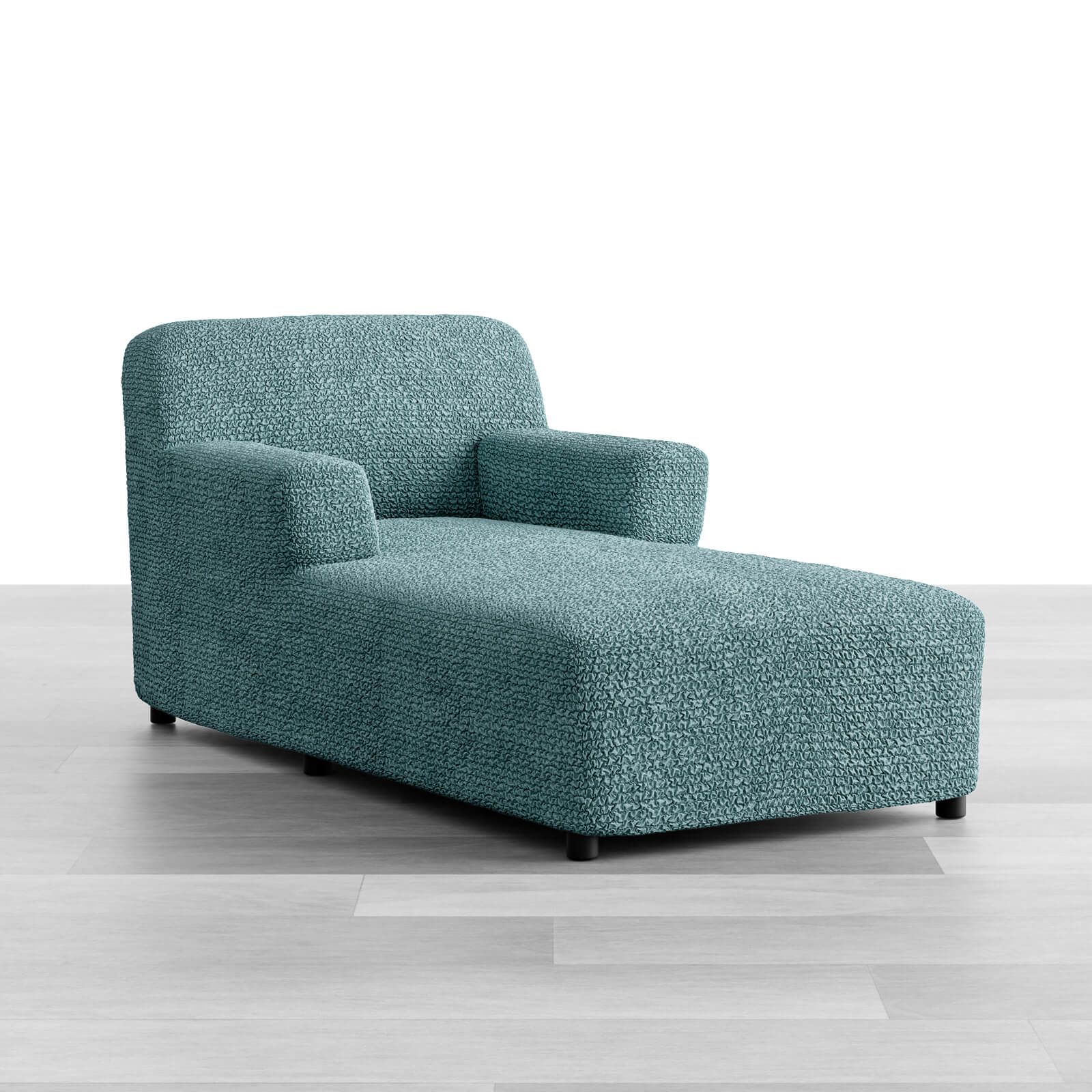 Microfibra - Funda Chaise Lounge Green Emerald