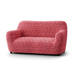 Printed Microfibra - Funda Sofa 2 cuerpos Berry