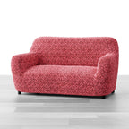 Printed Microfibra - Funda Sofa 2 cuerpos Berry