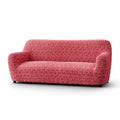 Printed Microfibra - Funda Sofa 3 cuerpos Berry