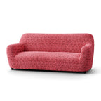 Printed Microfibra - Funda Sofa 3 cuerpos Berry