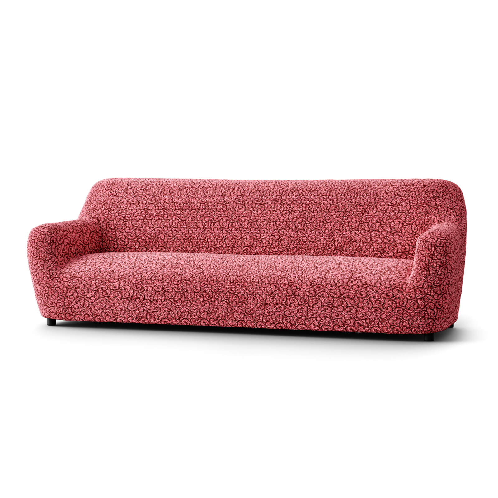 Printed Microfibra - Funda Sofa 4 cuerpos Berry