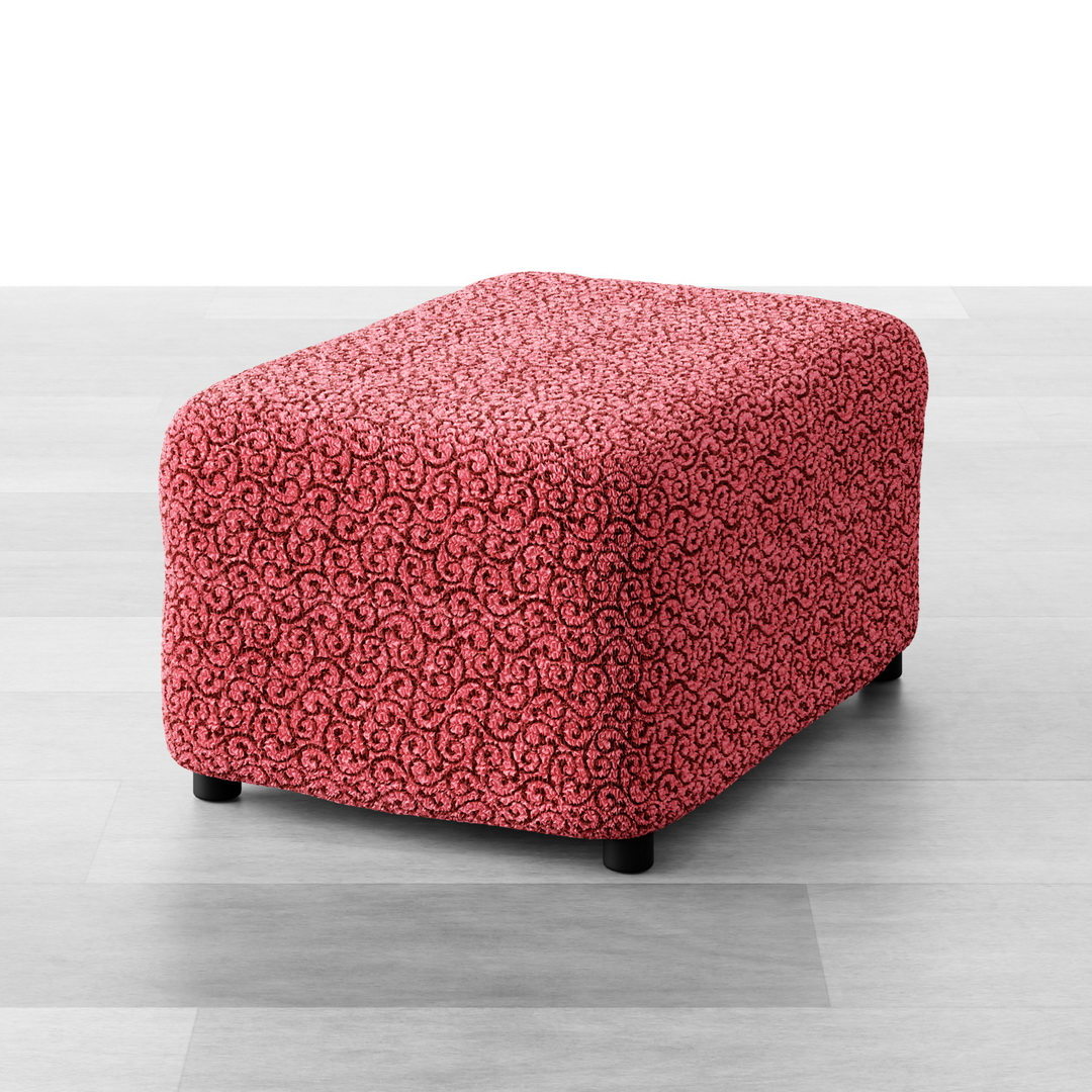 Printed Microfibra - Funda Ottomana Berry