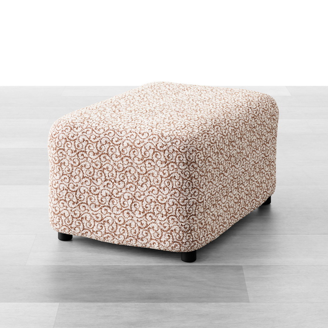 Printed Microfibra - Funda Ottomana Wheat