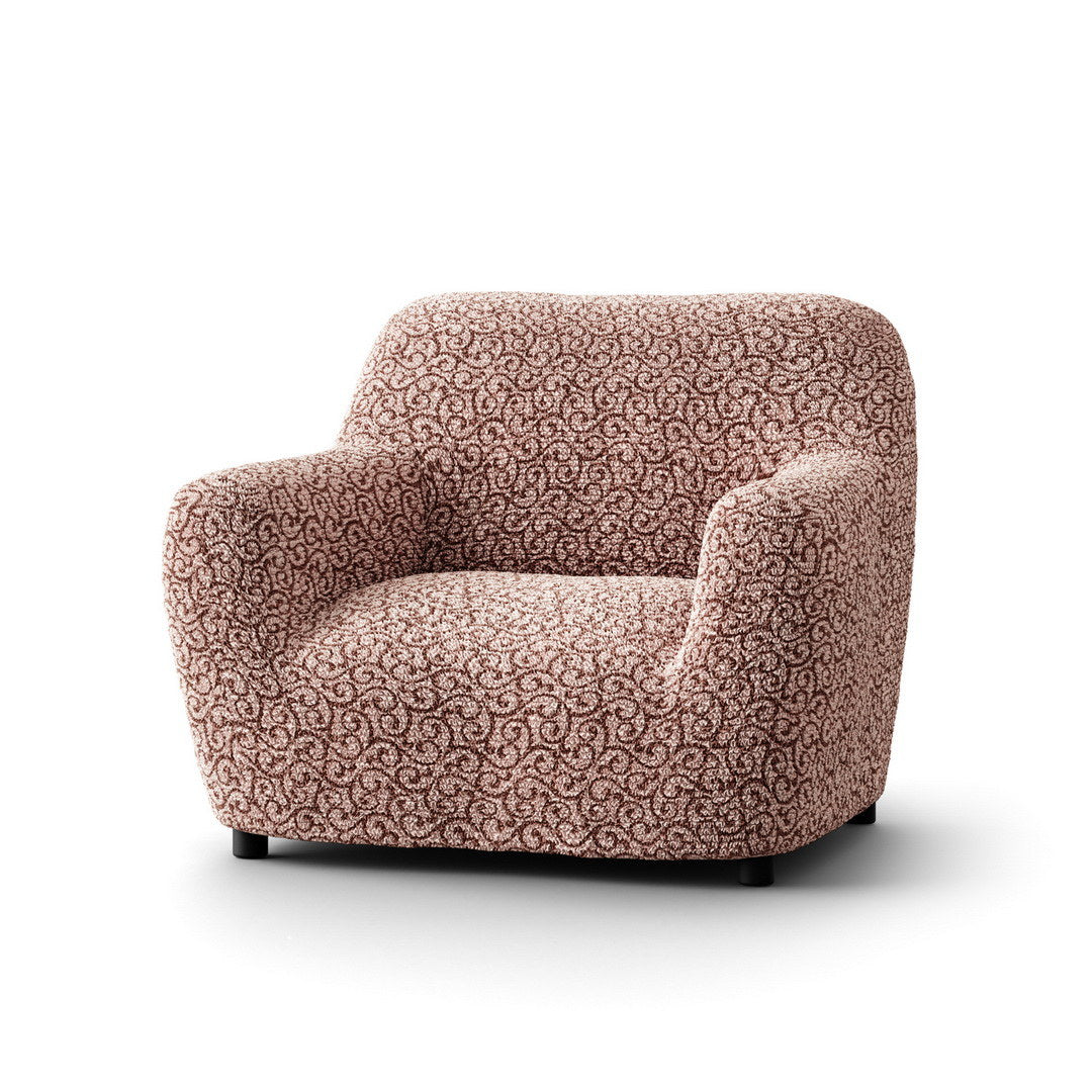 Printed Microfibra - Funda Sillon Hazelnut