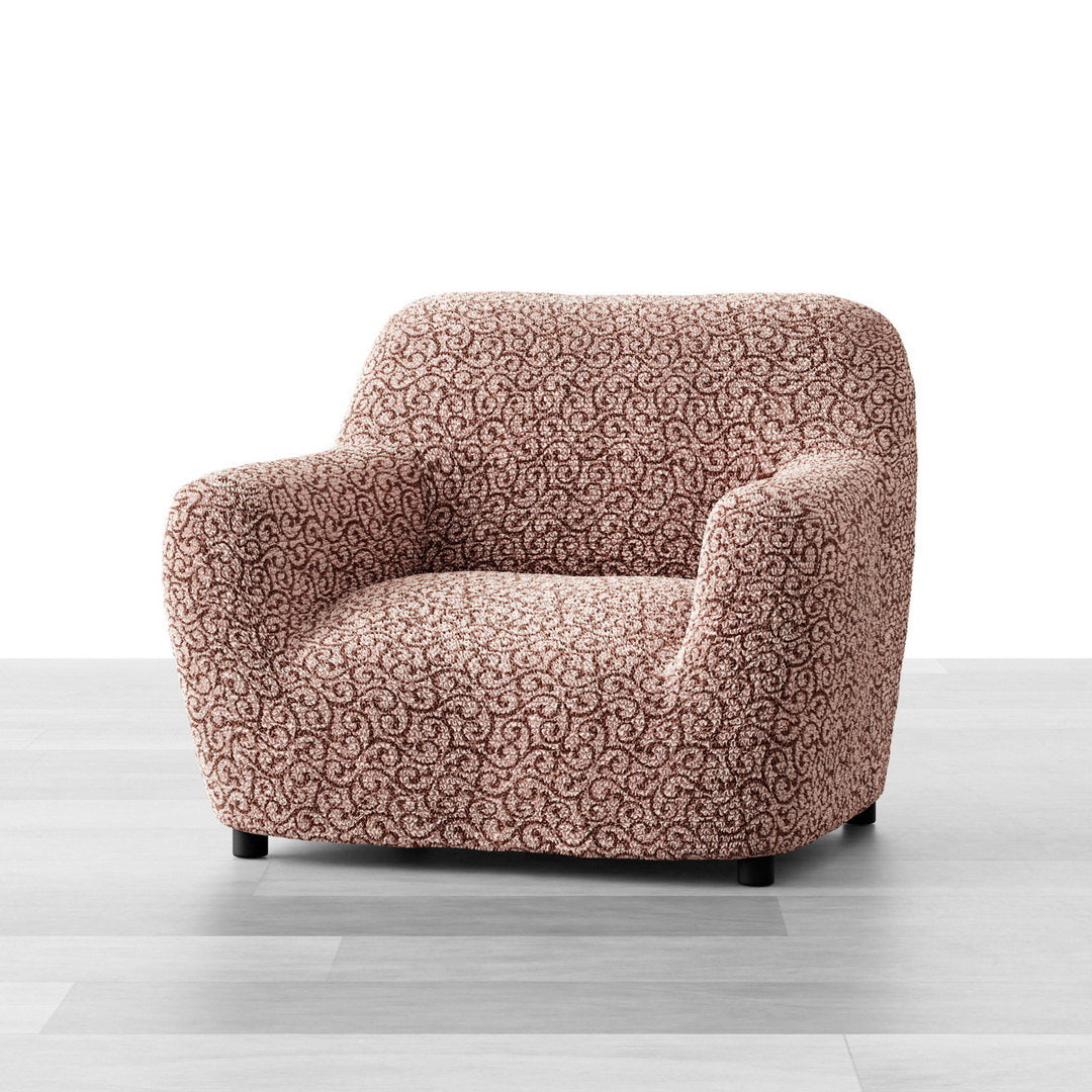 Printed Microfibra - Funda Sillon Hazelnut
