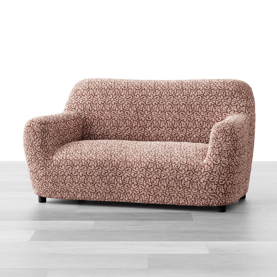 Printed Microfibra - Funda Sofa 2 cuerpos Hazelnut
