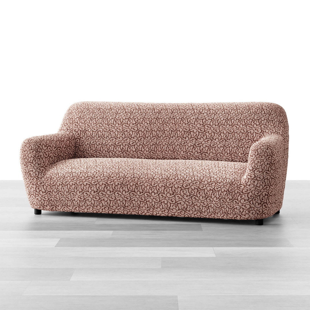 Printed Microfibra - Funda Sofa 3 cuerpos Hazelnut
