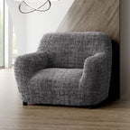 Printed Microfibra - Funda Sillon Black Pepper