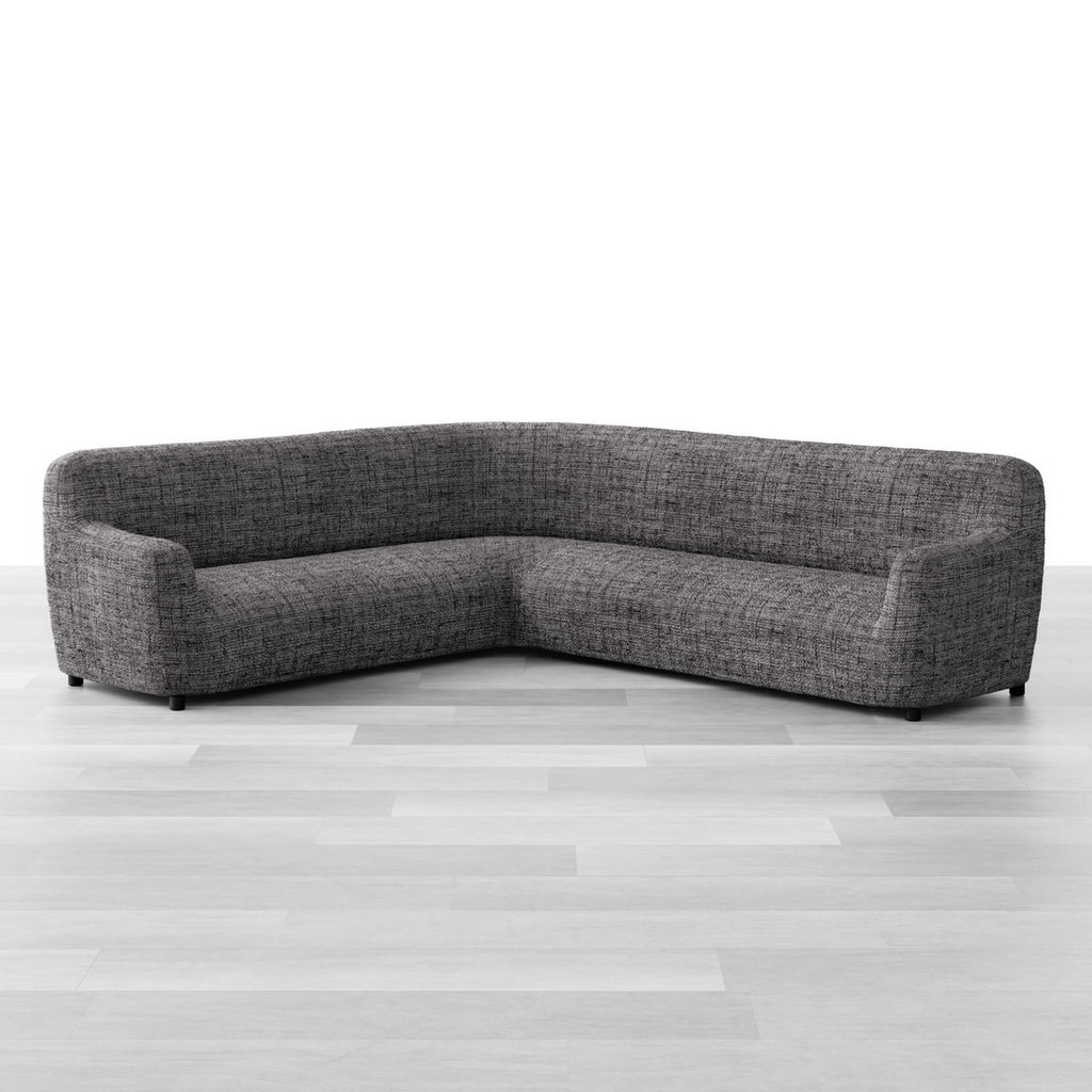 Printed Microfibra - Funda Sofa Esquinero Black Pepper
