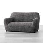 Printed Microfibra - Funda Sofa 2 cuerpos Black Pepper