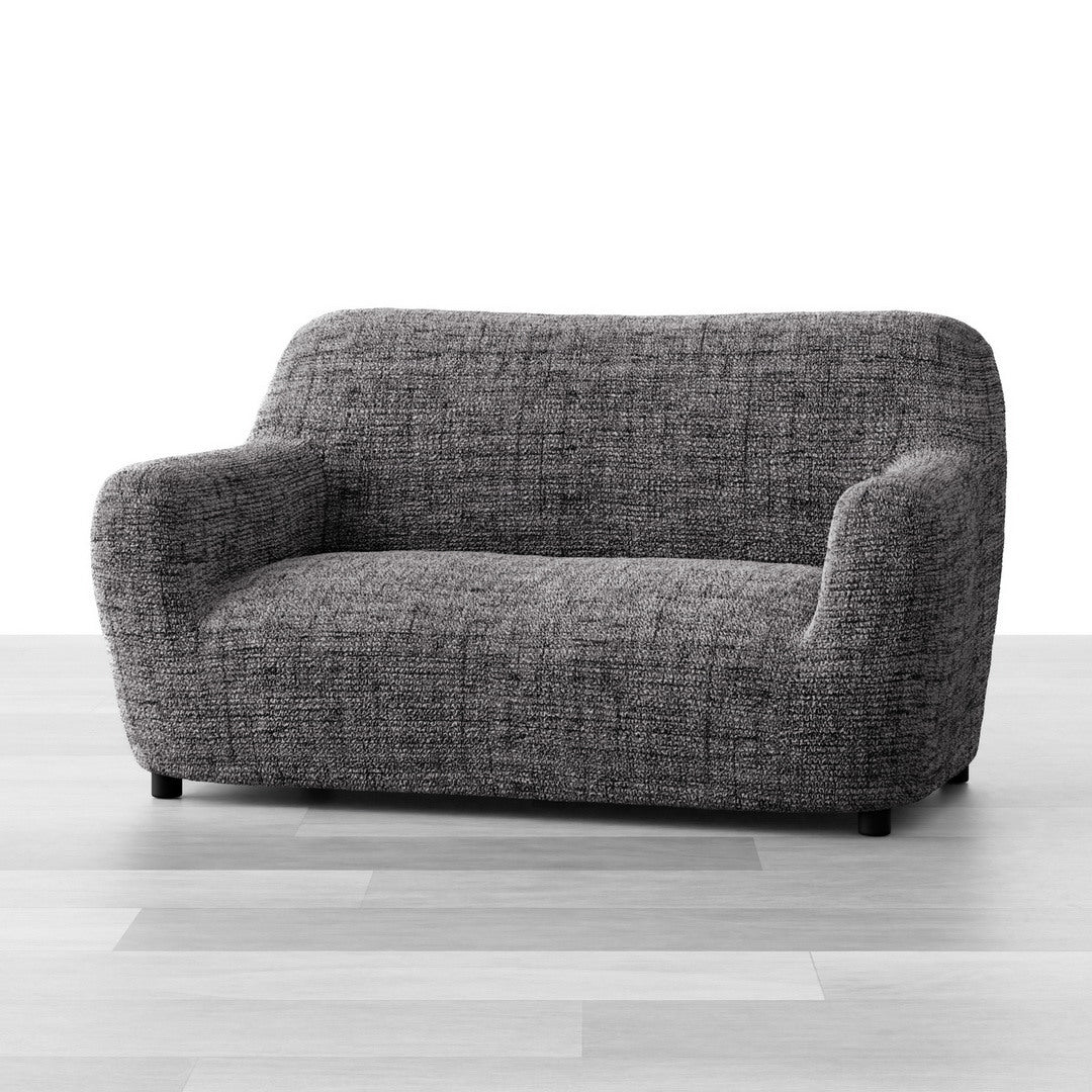 Printed Microfibra - Funda Sofa 2 cuerpos Black Pepper