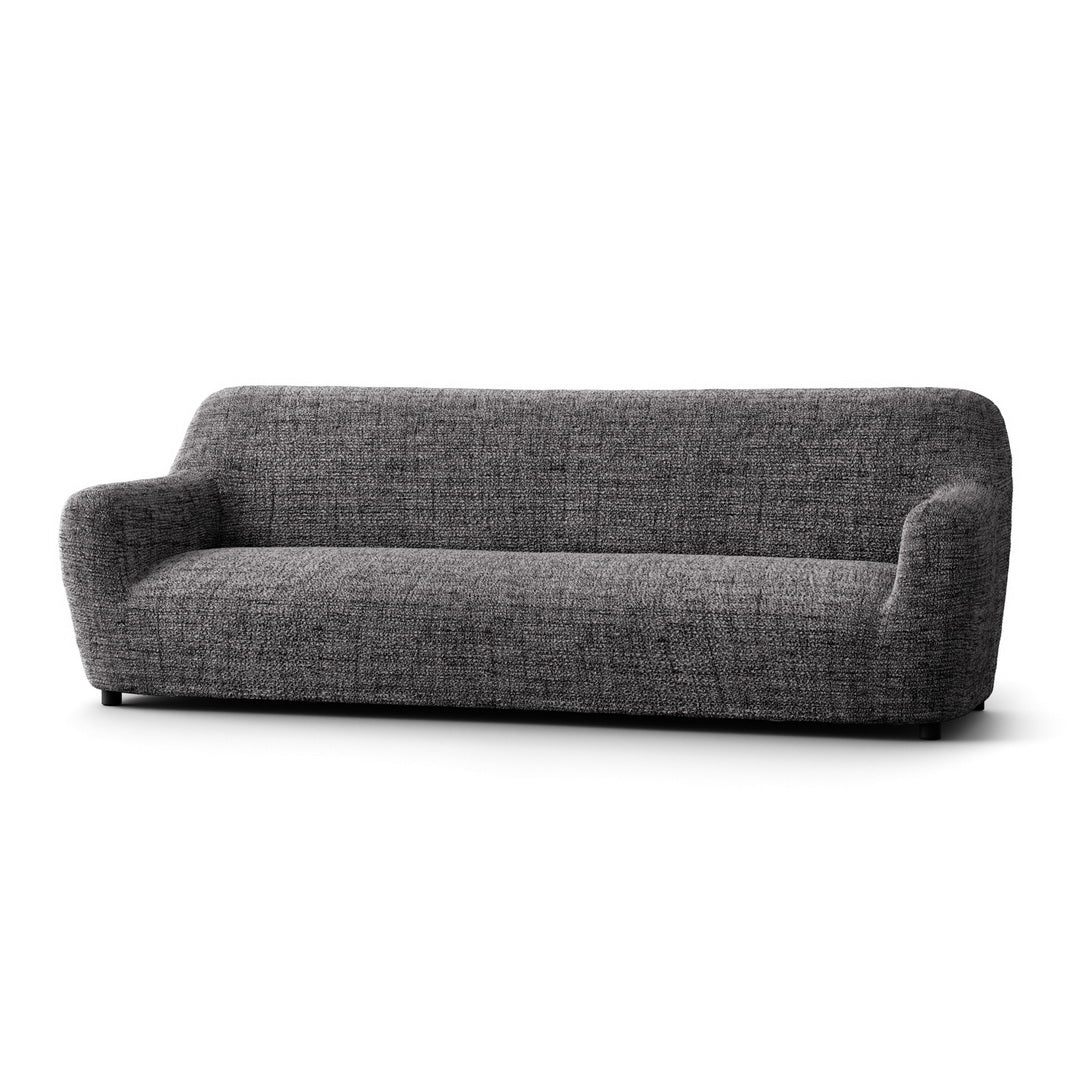 Printed Microfibra - Funda Sofa 4 cuerpos Black Pepper