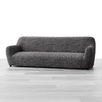 Printed Microfibra - Funda Sofa 4 cuerpos Black Pepper